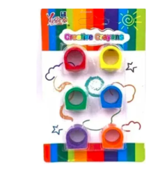 Crayones En Forma De Anillos Ideal Souvenir Cumpleaños en internet