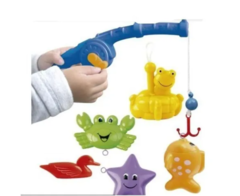 Juego Set Pesca Niños Con Caña+accesorios Motricidad Didáctico