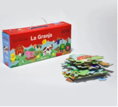 Puzzle Rompecabezas La Granja De Piso 30 Pzs 96x20cm Xxl en internet