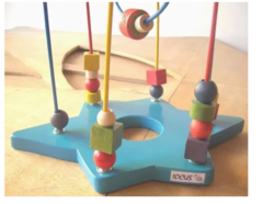 Prono Grande 3 Vias Madera Didáctico Motricidad Fina Montessori - tienda online