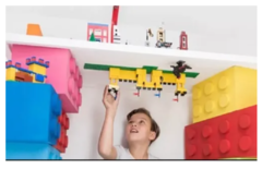 Cinta P Bloques Lego Silicona Se Pega En cualquier Superficie en internet
