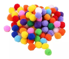 40 Pompones Surtidos 2cm Estimulación Terapias Motricidad Fi - comprar online