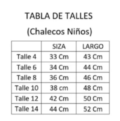 Chaleco Con Peso Niños Niñas Integración Sensorial Terapias - tienda online