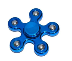 Spiner Juguete Anti Estres Ansiedad Fidget Metalizado - comprar online