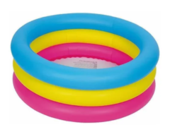 Pileta Inflable Bebe 61cm Ideal Para El Balcon /pelotero - comprar online