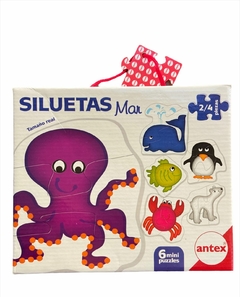 Rompecabeza Puzzles Siluetas Granja - tienda online