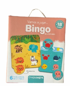 Lotería Bingo De Animales Infantil 6 Tableros