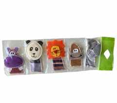 Titeres De Dedos Pack De 5 Animalitos - comprar online