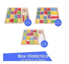 Juego Didáctico Madera Matemática Números Suma Resta 3 En 1