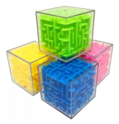 Juego De Ingenio Laberinto Cubo Mágico 3d 6 Lados Coordinaci