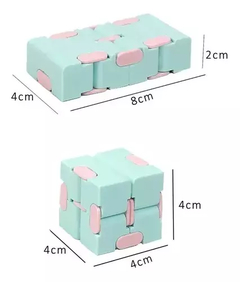 Cubo Infinito Articulado Infinity Cube Antiestrés Plástico - comprar online