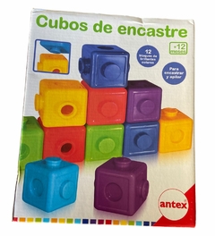 Cubos De Encastre Para Bebes Estimulación Motricidad Fina - comprar online