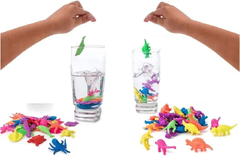 Souvenirs Set X20 Animales Crecen Agua Experiencia Sensorial - yo si puedo didacticos