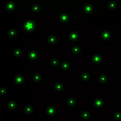 Imagen de Estrellas Fluorescentes Brillan Oscuridad Para Pared O Techo