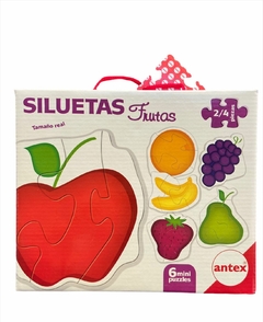 Rompecabeza Puzzles Siluetas Granja