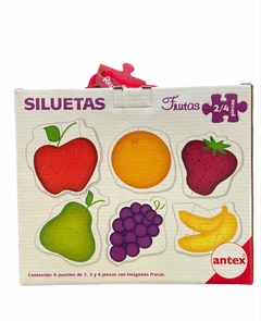 Rompecabeza Puzzles Siluetas Granja - comprar online