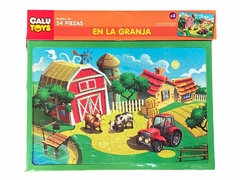 Puzzle Rompecabezas Didáctico Motricidad Fina 54 Pezas - comprar online