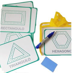 Tarjetas Trazado De Figuras Geometricas Grafismos Motricidad