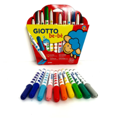 12 Marcadores Giotto Bebé Lavable - comprar online