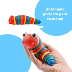 Juguete Sensorial Terapéutico Ideal Autismo Ansiedad Oruga - comprar online