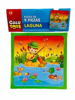 Puzzle Rompecabezas 9 Piezas Didáctico Motricidad Fina - comprar online