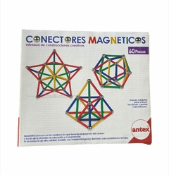 Juego Imanes Conectores Magnéticos 60pz Creatividad Motricidad - comprar online