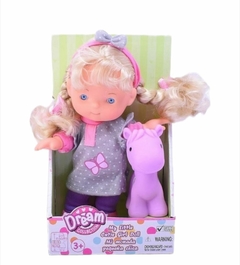 Muñeca Chica 20 Cm Con Pony Varios Modelos - comprar online