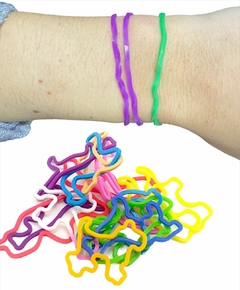 Pulseras De Gomitas Con Formitas Nenas Souvenir