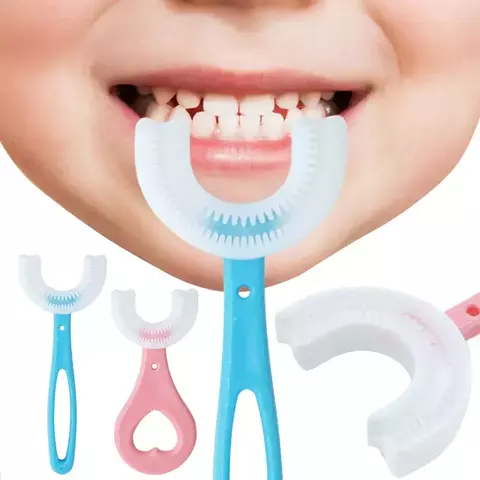 Cepillo De Dientes Niños Bebes Cuidado Dental 360° Sensorial