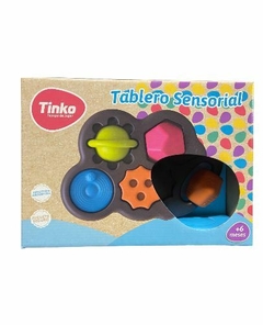 Tablero Sensorial Juego Didáctico De Goma Bebes Estimulación - comprar online