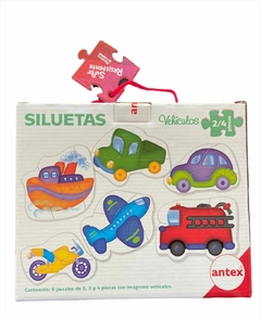 Rompecabeza Puzzles Siluetas Granja - yo si puedo didacticos