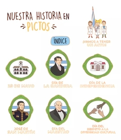 Libro Nuestra Historia En Pictos 6 Efemérides Escolares - comprar online