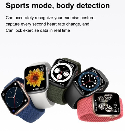 Smartwatch Reloj Inteligente Dt2+ Compatible iPhone Android Color