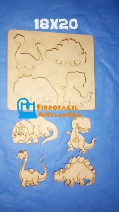 ROMPECABEZAS DINOSAURIOS - comprar online