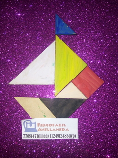 ROMPECABEZA TANGRAM - Fibrofacil Avellaneda Mayorista