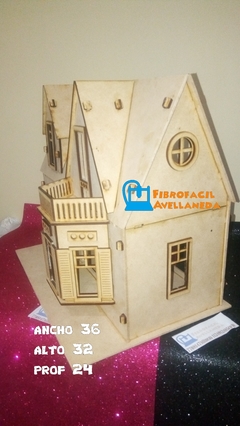 CASA PARA MUÑECAS TIPO LOL/MODELO GOTICO - Fibrofacil Avellaneda Mayorista