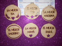 MEDALLAS MEJOR HERMANO/MEJOR TIO ETC