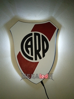 CUADRO LED RIVER PLATE