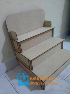 ESCALERA/TARIMA 3 PISOS - comprar online