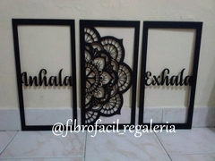 TRIPTICO MANDALA INHALA/EXHALA