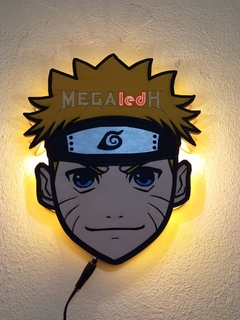 CUADRO LED NARUTO - Fibrofacil Avellaneda Mayorista