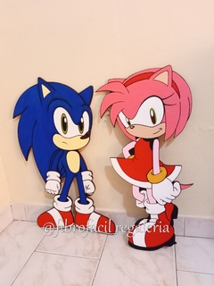 PERSONAJES PARA COLGAR/DECORAR SONIC/AMY - comprar online