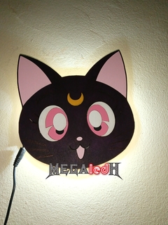 CUADRO LED LUNA SAILOR MOON en internet