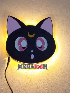 CUADRO LED LUNA SAILOR MOON