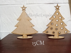 ARBOLES NAVIDEÑOS CON BASE 15CM - comprar online