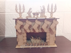 CHIMENEA CON PESEBRE