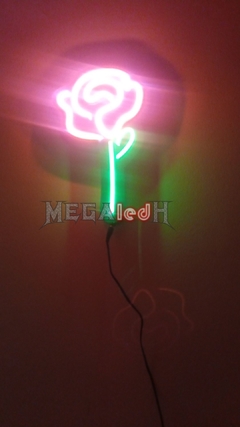 CARTEL DE NEON ROSA