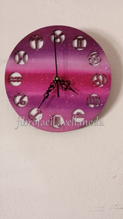 RELOJ DE PARED SIGNOS DEL ZODIACO - comprar online