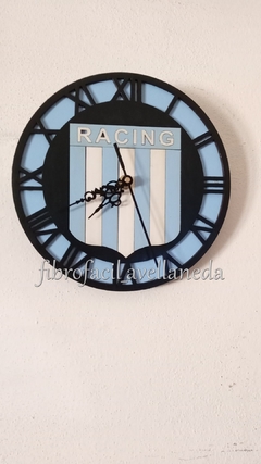 RELOJ DE PARED CLUB RACING - comprar online