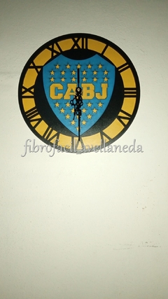 RELOJ DE PARED CLUB BOCA JUNIORS